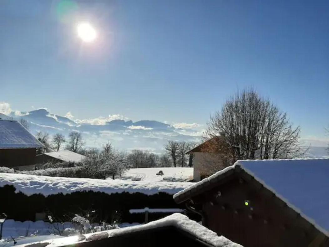 5 Min Des Pistes De Ski Grand Studio Mezzanine Viuz-en-Sallaz Exteriér fotografie
